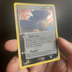 Murkrow 30/115 EX Unseen Forces Stamped Holo Rare Pokemon Trading Card NM/MINT - Image 2