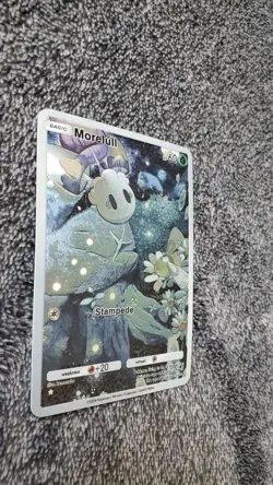 NEW ~ ART CARD ~ Pokemon Pocket TCG Morelull Illustration Immersive TEXTURED - Image 5