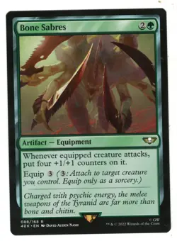 MTG Bone Sabres Multiverse Warhammer 40K Magic The Gathering - Image 1