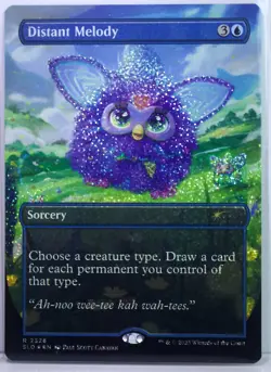 Distant Melody [New, Near Mint] *Confetti Foil* {Furby SLD} - Image 1