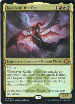 MTG: Modern Horizons 3: Foil Kaalia of the Vast: Lightly Played Condition - Image 1
