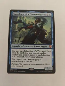 MTG Sakashima of a Thousand Faces, NM-Mint, English Commander Legends - Image 1