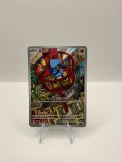 Pokemon TCG - Riolu - Mega Evolutions 010 Black Star Promo Full Art Holo - Image 1