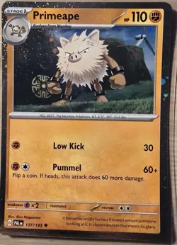 Annihilape ex SVP032 - Pokemon TCG Black Star Promo / Mankey & Primeape Cosmos - Image 3