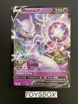 Carte Pokemon Mewtwo V 030/078 / Bloc EB Pokemon GO POGO EB10.5 / NEUF FR - Image 2