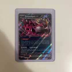 Fezandipity ex 038/064 Double Rare Pokemon TCG Card Shrouded Fable NM - Image 1