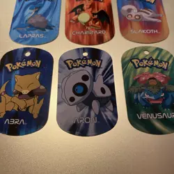Pokemon METAL TAGS Job Lot Bundle 10 2006 - Image 2