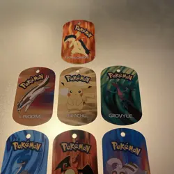 Pokemon METAL TAGS Job Lot Bundle 10 2006 - Image 4