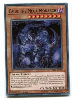 Yu-Gi-Oh! Caius the Mega Monarch Common englisch SR06-EN008 - Image 1