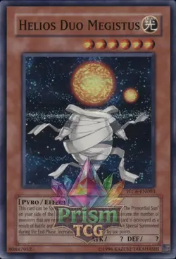 Helios Duo Megistus super rare WC6-EN003 Yugioh - Image 1