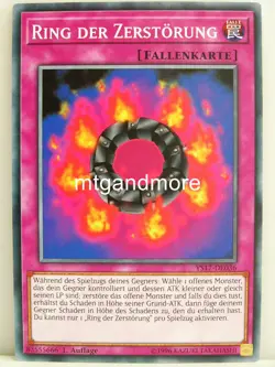 Yu-Gi-Oh - #036 Ring der Zerstorung - YS17 - Starter Deck Link Strike - Image 1