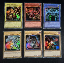 Yu-Gi-Oh Divinita Egizie Ra Obelisk Slifer drago bianco mago nero drago nero - Image 2