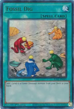 Fossil Dig - RA01-EN053 - Ultimate Rare - Rarity Collection - Yugioh - Image 1