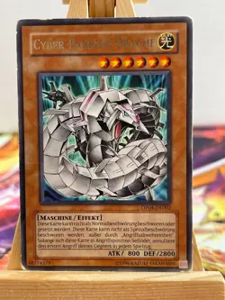 Cyber Barrier Drache DP04-DE002 Rare Deutsch EX YUGIOH - Image 1