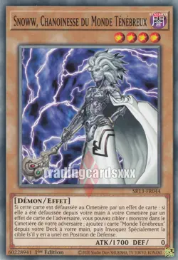Yu-Gi-Oh! Snoww, Chanoinesse du Monde Tenebreux : C SR13-FR044 - Image 1