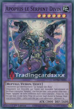 Yu-Gi-Oh! Apophis le Serpent Divin : SR MZTM-FR004 - Image 1