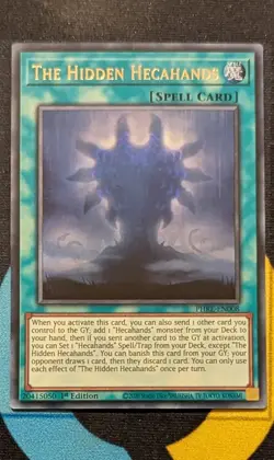 PHRE-EN008 The Hidden Hecahands x3 Ultra Rare 1st Ed YuGiOh Playset - Image 2