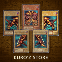 yugioh OCG EXODIA Complete Set Secret rare pg-61 - 65 -Phantom God- - Image 1