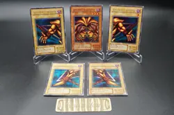 yugioh OCG EXODIA Complete Set Secret rare pg-61 - 65 -Phantom God- - Image 4