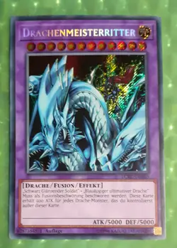 Yu-Gi-Oh LCKC, Drachenmeisterritter, "near mint", NEU , 1.Auflage - Image 1