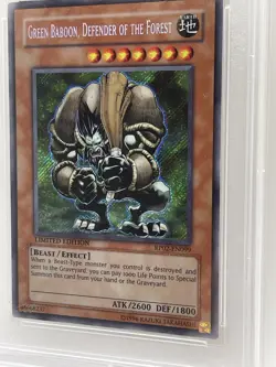 Green Baboon Defender Of The Forest PSA 10 GEM MINT?? RP02-EN099 Yugioh Retro Pa - Image 4