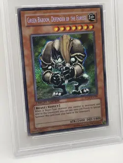 Green Baboon Defender Of The Forest PSA 10 GEM MINT?? RP02-EN099 Yugioh Retro Pa - Image 5