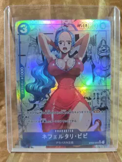 NEFERTARI VIVI Waifu Goddess Manga Card CUSTOM MADE - Image 1