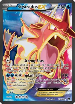 Pokemon Gyarados EX (Full Art) NM 1st Edition Normal XY - BREAKpoint - Image 1