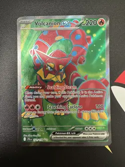 Pokemon Volcanion EX 171/159 Journey Together Ultra Rare Holo Card - Image 1