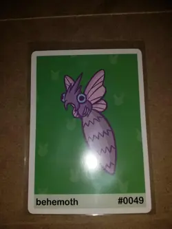 Pookiemoot Parody Card Fan Art Derpy Behemoth - Image 1