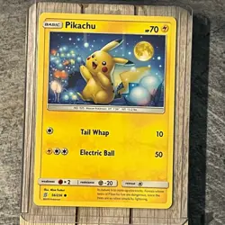 Pikachu 56/236 Pokemon Sun & Moon Unified Minds 2019 Pokemon TCG Card | NM - Image 1