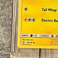 Pikachu 56/236 Pokemon Sun & Moon Unified Minds 2019 Pokemon TCG Card | NM - Image 5