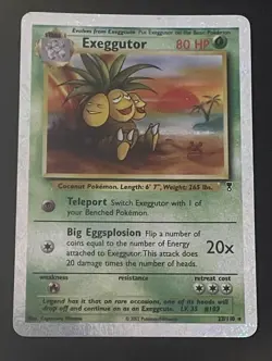 Exeggutor Reverse Holo 2002 Legendary Collection Pokemon Card 23/110 - Image 1