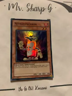 NITROSYNCHRON - LIMITIERTE AUFLAGE AC11-DE011 DE Yu Gi Oh! CARD SUPER RARE HOLO - Image 3