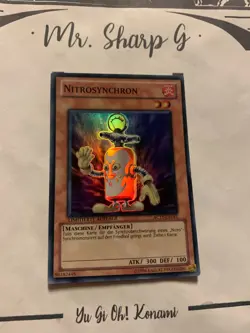 NITROSYNCHRON - LIMITIERTE AUFLAGE AC11-DE011 DE Yu Gi Oh! CARD SUPER RARE HOLO - Image 4