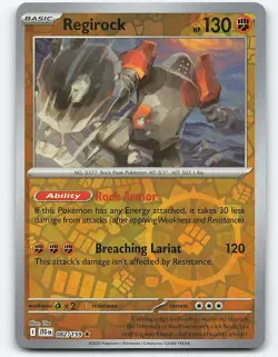 Regirock #082/159, Reverse Holo Pokemon card - Image 1