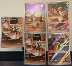 Pokemon Mega Evolution Full Art Rare Card Lot - Freshly Pulled - Image 1