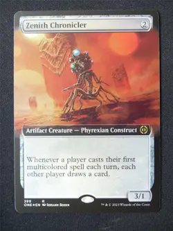 Zenith Chronicler Extended Foil - ONE - Mtg Card #7CO - Image 1