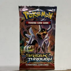 Pokemon TCG XY Break Through 10 Card Booster Pack New Sealed Unweighted - Image 1