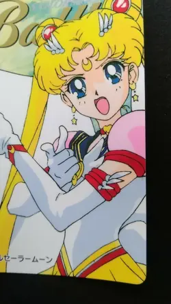 Sailor moon Sailormoon Sailor Stars Card Anime BADAI Rare Serena Tsukino No.18 - Image 4