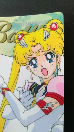 Sailor moon Sailormoon Sailor Stars Card Anime BADAI Rare Serena Tsukino No.18 - Image 5