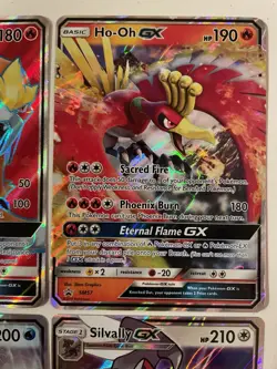 Pokemon GX Card Lot Of 4 English Modern Holo Rares Promo TCG Various Sets - Image 4