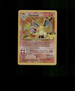 FAN-ART READ DESCRIPTION BELOW SPARKLING HOLO CHARIZARD Pokemon Card p2 - Image 1