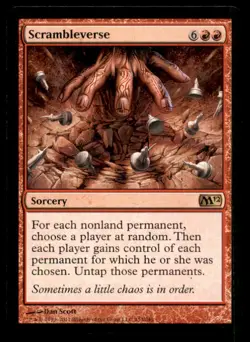 MTG Scrambleverse LP Light Play Magic 2012 [5271] - Image 1