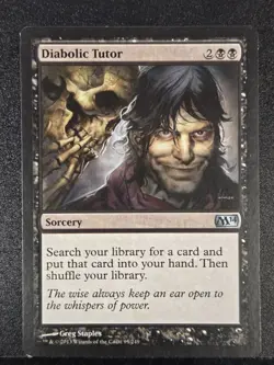 Diabolic Tutor Core Set 2014 (M14) Regular - Image 1