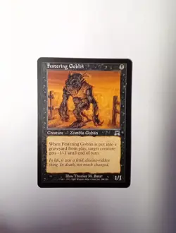 Magic The Gathering Mtg Festering Goblin - Image 1