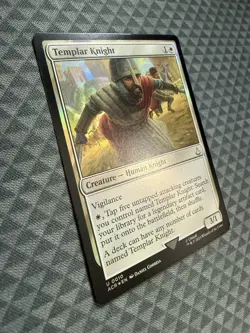MTG Templar Knight #0010 Foil Uncommon Universes Beyond: Assassin’s Creed (ACR) - Image 2