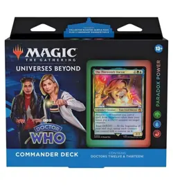 New, Sealed! Wizards of the Coast Magic: The Gathering Doctor Who Commander Deck - Image 1