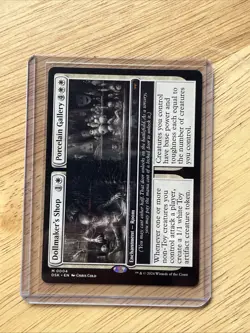 MTG Dollmaker's Shop // Porcelain Gallery Duskmourn M Enchantment Room NM - Image 1