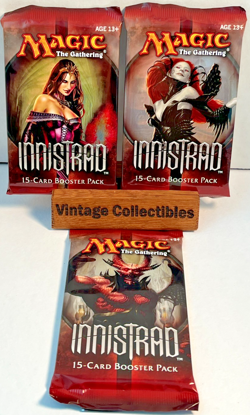 3 MTG INNISTRAD Booster Pack Magic the Gathering Engl G1N - Image 1
